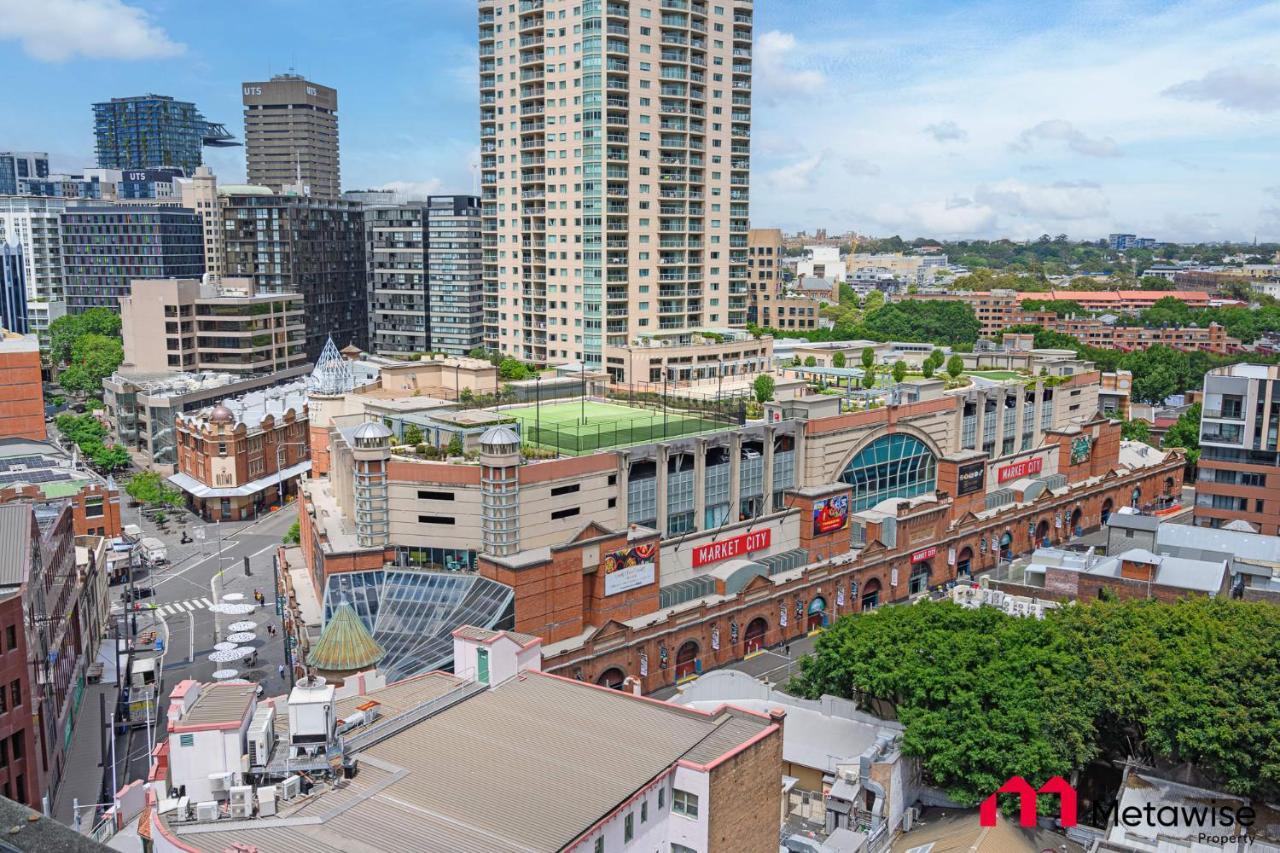 Metawise Sydney Cbd Haymarket Luxe 2Bed Penthouse Aqua المظهر الخارجي الصورة